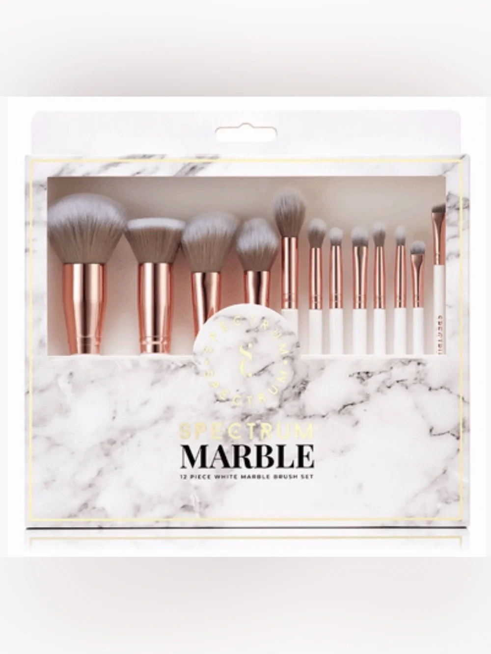 SPECTRUM COLLECTIONS 12-piece Marble Brush Set (Discontinued)